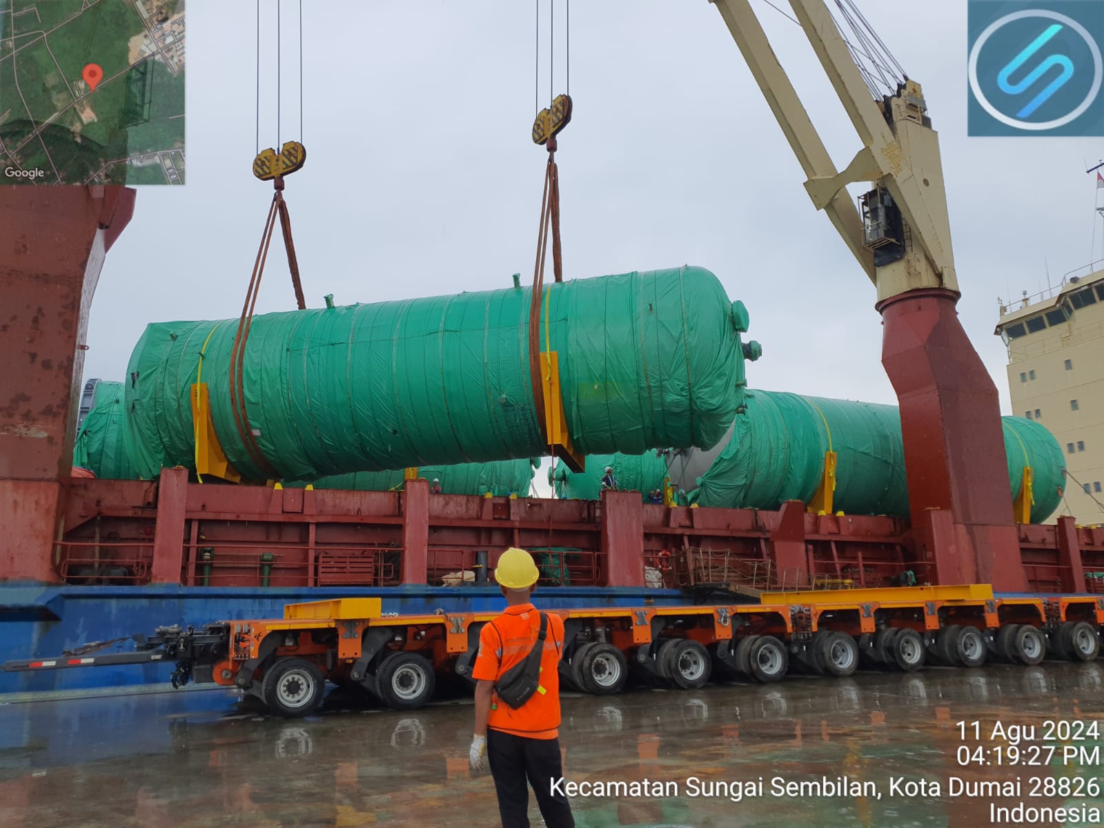 PT Stevedoring Sejahtera Jaya Perkuat Layanan Bongkar Muat, Dukung Kelancaran Aktivitas Pelabuhan di Dumai